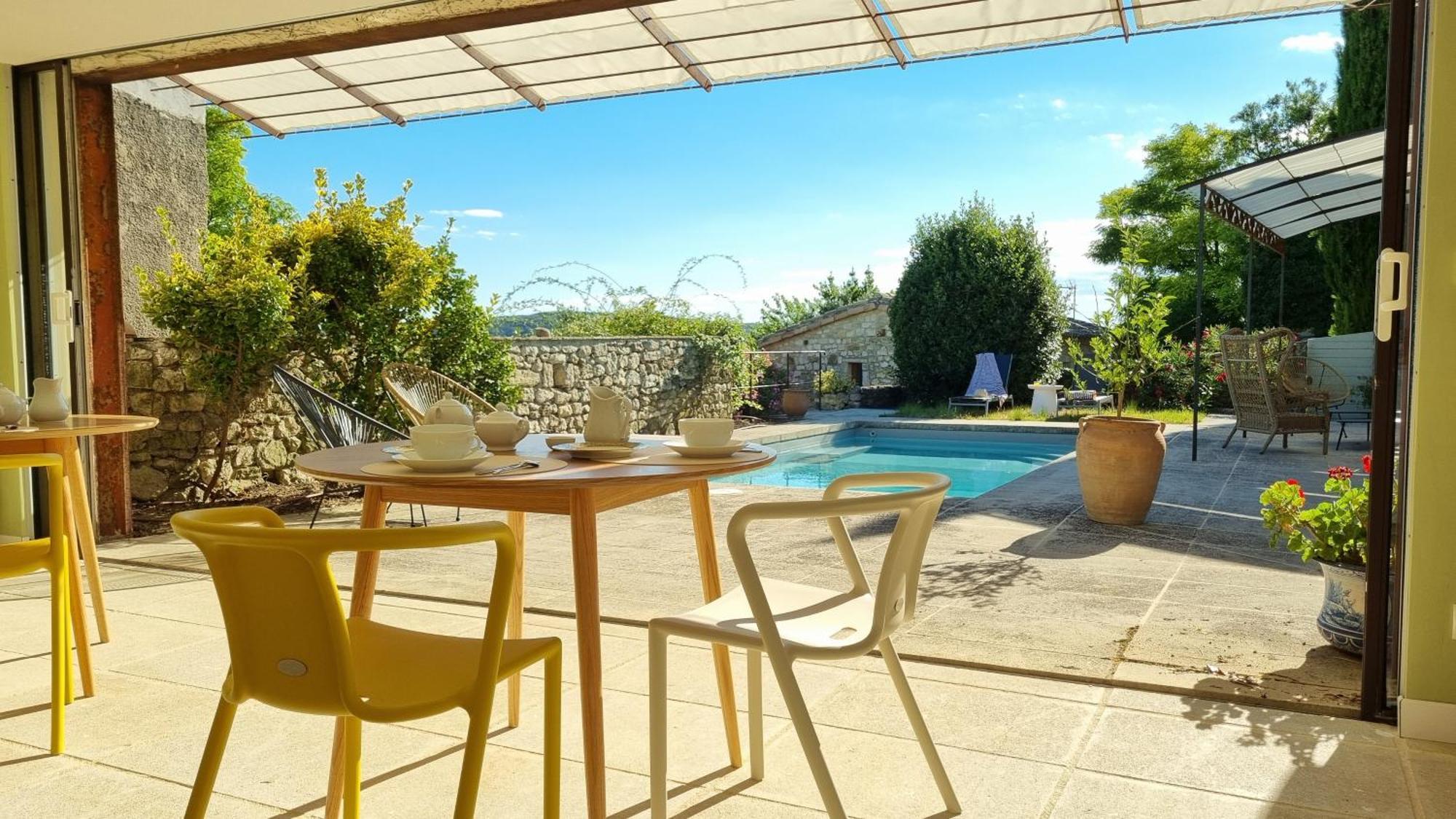 Les Toits De Valaurie Bed & Breakfast ภายนอก รูปภาพ